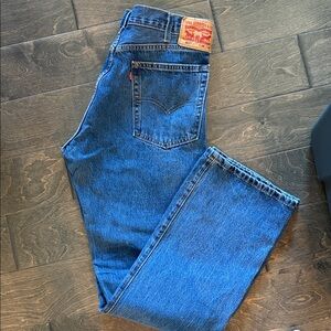 36x34 Levi's Men's Classic Indigo Straight Jeans 517